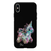 iPhone XS unicorn suojakuoret - Musta - Noora Kämppi - Ei
